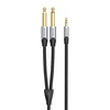 Garso kabelis, iš 3,5 mm mini lizdo į 6,35 mm 2 kištuką, Vention BARHK, 8 m
