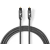 Kabelis Nedis CATB25000GY20 kabelis audio 2 m TOSLINK Pilka