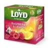 Žolelių ir vaisių arbata LOYD, aviečių ir citrinų skonio, 20 x 2g