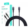 USB Laidas - Aukey CB-SCC241 240W 5A 20V Nailonas Juodas