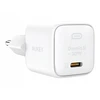 Aukey GaN, USB-C, PD 30W, balta