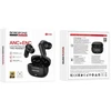 Borofone TWS Bluetooth Earphones BW96 Mellow juodas