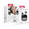 Ausinės Forcell F-Audio Pulse Pro ANC + ENC Belaidės In-Ear TWS Earbuds juodas