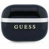 Ausinės Guess Auksinė Line Glossy Finish TWS Belaidės Earphones Juodas