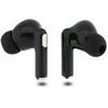 Ausinės Guess Auksinė Line Glossy Finish TWS Belaidės Earphones Juodas