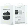 Ausinės Guess Auksinė Line Glossy Finish TWS Belaidės Earphones Juodas
