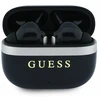 Ausinės Guess Auksinė Line Glossy Finish TWS Belaidės Earphones Juodas