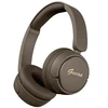 Guess Script Metal Logo belaidės ausinės rudos spalvos