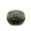 Guess PU 4G Metal Logo ENC TWS belaidės ausinės rudos spalvos