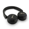 Guess Script Metal Logo belaidės ausinės juodos spalvos