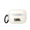 Apple AirPods Pro ausinių dėklas Karl Lagerfeld Karl`s Head (KLAPHNIKTCT) skaidrus