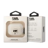 Apple AirPods Pro ausinių dėklas Karl Lagerfeld Karl`s Head (KLAPHNIKTCT) skaidrus
