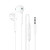 Borofone ausinės BM100 Fuente su mikrofonu baltos spalvos