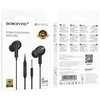 Ausinės Oem Borofone Earphones BM100 Pro Fuente su mikrofonu juodas