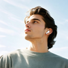 Borofone ausinės Bluetooth TWS FQ10 Joyful baltos spalvos