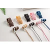 Dėklas Oem Earphones CASNI - CS-179 su mikrofonu Rožinė