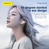 Ausinės Foneng Bluetooth Earphones TWS BL152 ANC+ENC noise cancelling baltas