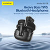 Foneng Bluetooth Ausinės TWS BL138 juodos spalvos