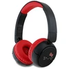 Ausinės Hello Kitty Face Logo Bluetooth raudonos spalvos