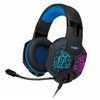 Ausinės su mikrofonu SVEN AP-U980MV juodas-mėlynas (USB, LED, 7.1), SV-015633