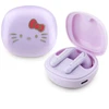 Ausinės TWS Hello Kitty O Glossy Finish violetinės spalvos