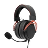 White Shark Baltas Shark Baltas Shark žaidimų ausinės GORILLA, su mikrofonu,PC, PS4/PS5, MAC, juodos spalvos/Raudona (GH-2341)