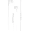 XO laidinės ausinės EP37 jack 3,5mm baltos spalvos