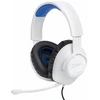 JBL Quantum 100 žaidimų ausinės, Baltos/Mėlynos spalvos