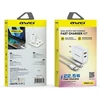 Įkroviklis Awei PD81T-EU 22.5W USB-A/USB-C + USB-A į USB-C laidas 1.0m baltas