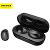 AWEI ausinės Bluetooth 5.0 T16 TWS juodos spalvos