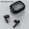 Bluetooth 5.2 TWS Sports ausinės + AWEI Docking Station (TA8) juodos spalvos