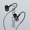 AWEI Stereo USB-C ausinės (TC-6) juodos spalvos
