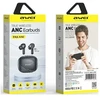 AWEI Bluetooth ausinės 5.3 TA6 ANC+ docking station juodos spalvos