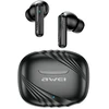 AWEI Bluetooth ausinės 5.3 TA6 ANC+ docking station juodos spalvos