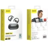 AWEI Bluetooth 5.4 ausinės OWS T93+ docking station juodos spalvos