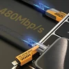 AWEI kabelis CL-226 4w1 usb-c/lightning/USB-A juodos spalvos 65W/27W