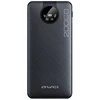 Powerbank 20000mAh Ekranas + Kabelis USB/PD/iPhone Lightning/MicroUSB AWEI (P134K) Juodos spalvos