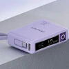 AWEI PowerBank su integruotu kabeliu P87K 10000mAh juodos spalvos 30W