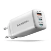 AXAGON GaN sieninis įkroviklis 3x prievadas (USB-A + 2x USB-C), PD3.0/PPS/QC4+/SFC2.0/AFC/SCP/FCP/Apple, 65W | ACU-DPQ65W