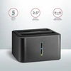AXAGON ADSA-D25 USB 3.2 Gen 1 - 2x SATA 6G 2,5'' SSD/HDD CLONE DUAL MINI dėklas
