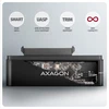 AXAGON ADSA-FPX USB-C 10Gbps - SATA 6G 2.5"/3.5" SSD/HDD FAST PORT X adapteris su kintamosios srovės adapteriu, USB-C - USB-A adapteris