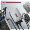 AXAGON ADSA-FPX USB-C 10Gbps - SATA 6G 2.5"/3.5" SSD/HDD FAST PORT X adapteris su kintamosios srovės adapteriu, USB-C - USB-A adapteris