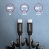 AXAGON | Data and charging cable, 1.1 m | BUCM-CM20TB | USB Type C to USB Type C