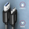 Axagon BUMM3-AM10AB duomenų perdavimo ir įkrovimo kabelis | USB-A į Micro B | 1m