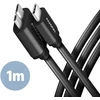 Axagon BUMM3-CM10AB duomenų perdavimo ir įkrovimo laidas | USB-A į Micro B | 1 m