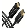 Axagon DisplayPort > HDMI 1.4 kabelis 1,8 m 4K 30Hz, RVD-HI14C2
