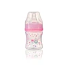 Baby Ono BabyOno dieglių nesukeliantis plataus kaklelio buteliukas 120 ml nuo 0 mėn rožinis 402/02