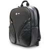 BMW Carbon Pockets &amp; Metal Logo 16" Nešiojamas kompiuteris Backpack - Juodas
