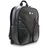 BMW Carbon Pockets &amp; Metal Logo 16" Nešiojamas kompiuteris Backpack - Juodas