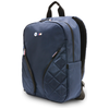 BMW Nylon Pockets &amp; Metal Logo 16" Nešiojamas kompiuteris Backpack - Navy Mėlyna